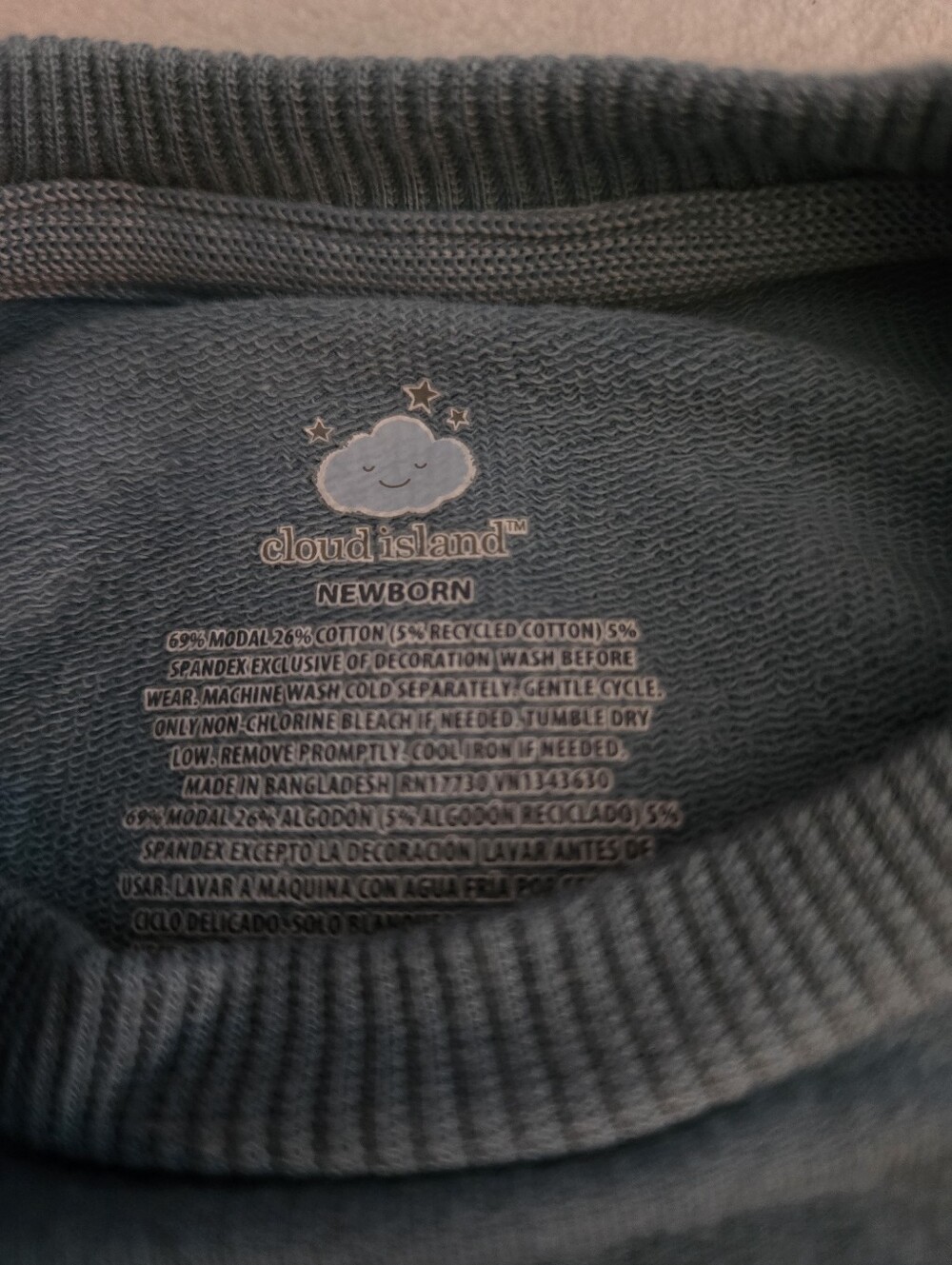 Cloud Island Newborn Baby Boy Clothes - Picture 2 of 3